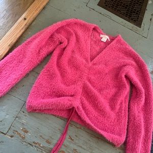 Pink sweater